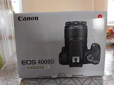 go pro qiyməti: Canon EOS 4000D (EF-S 18-55mm III Kit) - 18.0 MP APS-C CMOS sensor - — 1