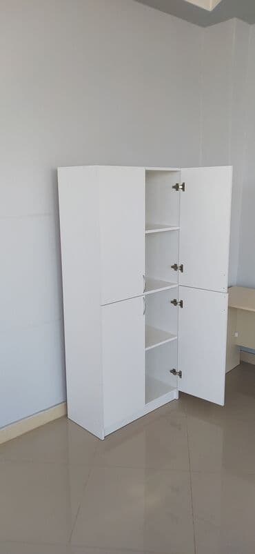 Sifarişlə ofis oturacaqları: Künc dolab, 4 qapılı, Polkalı — 3