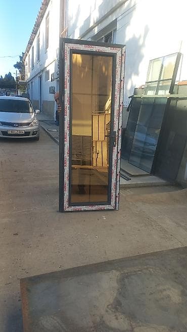 qapi rezini: Yeni Plastik qapı 80x200 sm Çərçivə ilə, Zəmanətli, Ödənişli quraşdırma, Ödənişli çatdırılma, Ünvandan götürmə — 6
