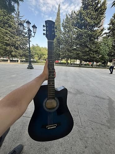 electro gitara: Amerikadan gətirmə Akustik gitara – Fenyin brendi - Korpus — 6