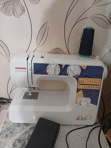 Tikiş maşını Janome, Yeni,Elektromexaniki, 1 saplı, Pulsuz çatdırılma