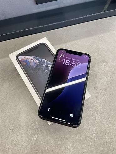 iphone xr azerbaycan: IPhone Xr, 64 GB, Qara, Face ID — 2