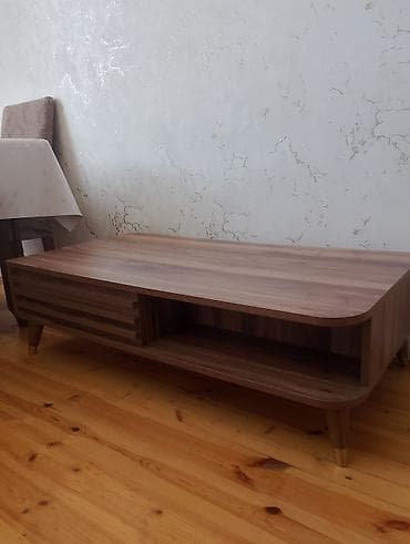 sehf qapi: Mebel növü: Jurnal/TV masası - Material: MDF/laminat üzlü ağac — 5