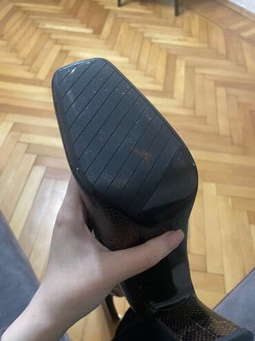 qadin botlari: Uzunboğaz, Zara, Ölçü: 38, rəng - Qəhvəyi, Yeni — 4