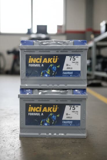 celiloglu elaqe nomresi: Inci Akü, 75 ah, Orijinal, Türkiyə, Yeni — 1