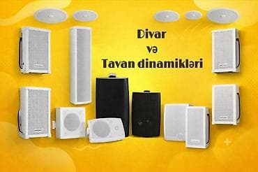 Divar və tavan dinamikləri Yeni. Say var Əlavə satışda