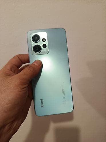100 azn telfonlar: Redmi Note 12, 128 GB, rəng - Mavi, Zəmanət, Sensor, Barmaq izi — 1