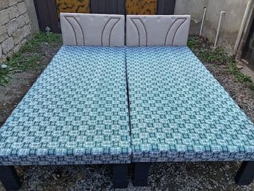 2 neferlik carpayilar: Təzə çarpayılar. 1 nəfərlik çarpayılar 60manat. 2 nəfərlik taxt — 9