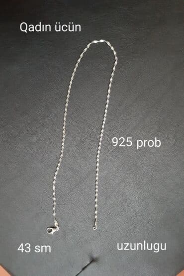 1 qram gumuşun qiyməti 2025: Цепь для бензопилы, Серебро, Бесплатная доставка — 1