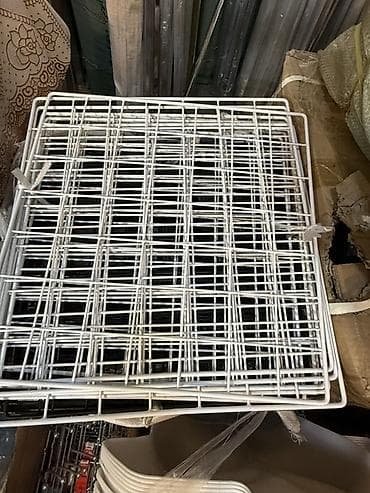 setka: Mağaza və ticarət obyektləri üçün metal tor stend paneli / gridwall — 6