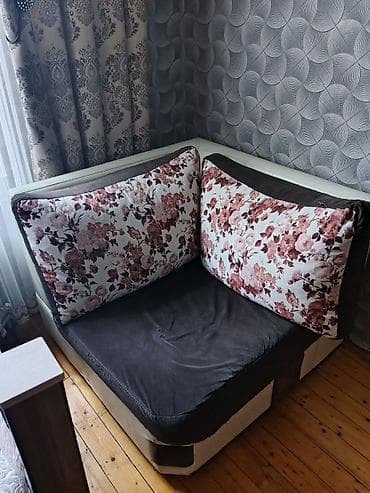 Угловой диван, Б/у — 2