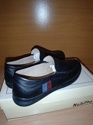домашние тапочки новый: Nobilta kişi loaferləri - Ölçü: 43 - Rəng: qara - Material: yumşaq — 5