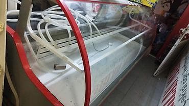 Mağaza avadanlıqları paketi - Soyutmalı vitrinq dolabı: Şüşə önlü