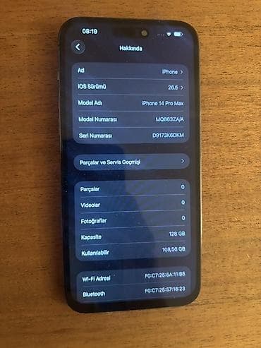 ıphone 12: IPhone 14 Pro Max, 128 GB, Deep Purple, Face ID — 5