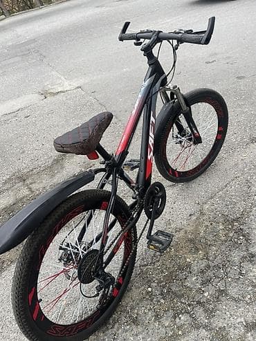 velosiped şəkilləri: VELOSİPED 24- lük SAFT Çox az işlənib, şəkildə necə var elədir. Heç — 5