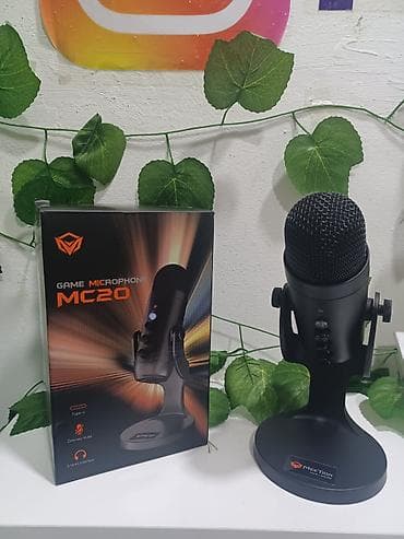 Printerlər: Meetion MC20 Game Microphone – USB masaüstü kondensator mikrofon - — 5