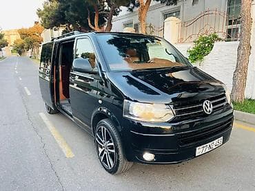 Volkswagen Transporter VIP mikroavtobus - Korpus: qara rəng, sürgülü