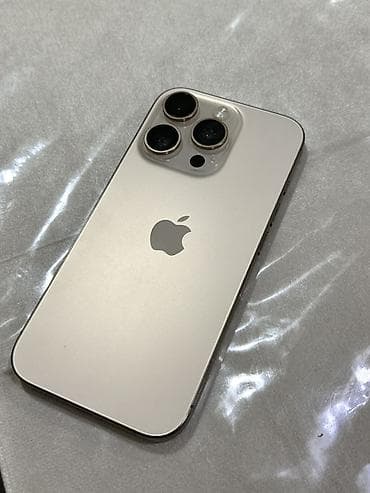 telefon cubuğu: IPhone 16 Pro, 128 GB, Desert Titanium — 1