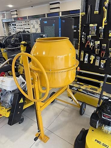 istehsal avadanlıqları: Betonqarışdıran (mühərrikli, stasionar-çərçivəli) - Tutum: orta — 1