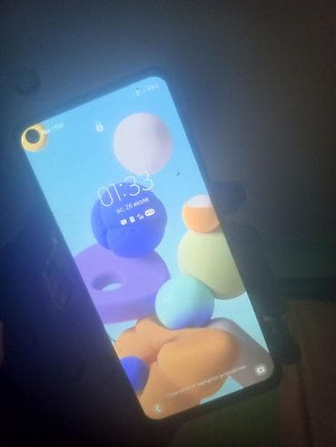 Elektronika: Samsung Galaxy A21S, 64 GB, rəng - Qırmızı, İki sim kartlı — 2