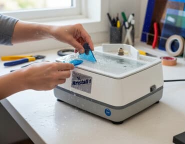 Maye divar kağızları: Tiffani (vitraj) ùslubunda senet isi üçün şüşə işləmə makinasi - — 1