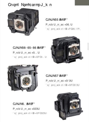 powerful tv: Məhsul: Proyektor lampaları və lampalı modul blokları Təsvir: - — 7