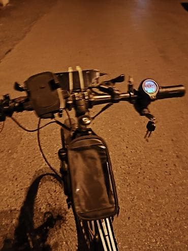 Elektrikli dağ velosipedi – Davis markası Xüsusiyyətlər:70 km mesafe — 2