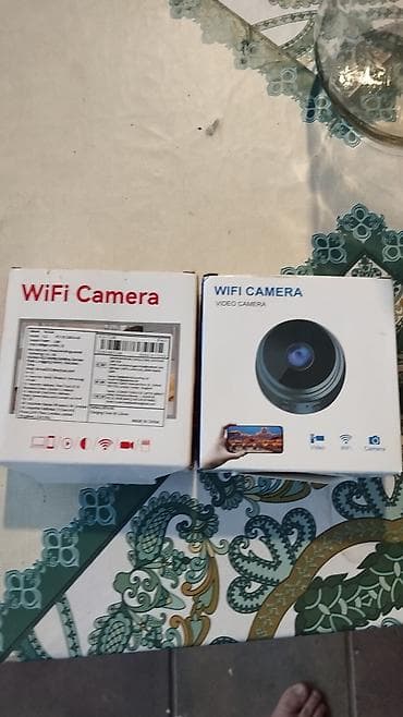 mini wi fi camera: Mini kamera 2 ədəd 2 i 30 manat yenidir kartda gedir telefondan — 2