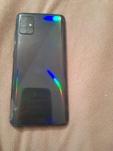 Samsung: Samsung Galaxy A51, 128 GB, rəng - Qara