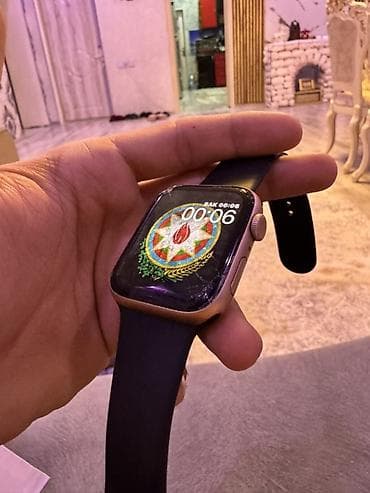 arıqlama kəməri: Smart saat, Apple, Sensor ekran, rəng - Qızılı — 2