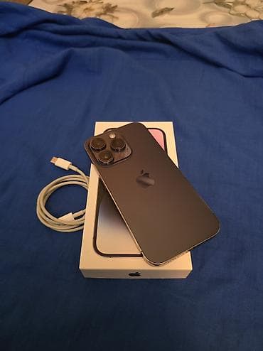 ipone xr: IPhone 14 Pro, 128 GB, Deep Purple, Simsiz şarj, Face ID — 4