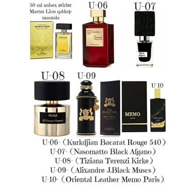 problemli dəri üçün kosmetikalar: 50 ml ətirlər – Martin Lion qablaşdırmasında Uniseks kolleksiya: - — 2