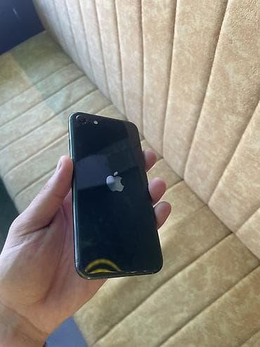 borofone be28 plus: IPhone SE 2020, 64 GB, Qara, Barmaq izi — 1