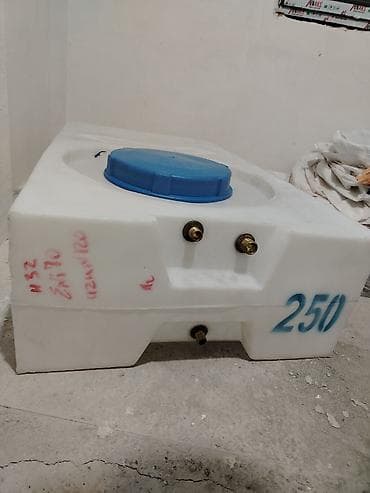 Bak, Plastik, 250 l l