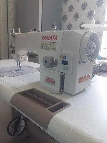 ev eşyası: YAMATA sənaye tikiş maşını – model FY8700B - Bir iynəli, düzbucaq — 1
