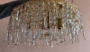 Çılçıraq, 10 və daha çox lampa, Metal