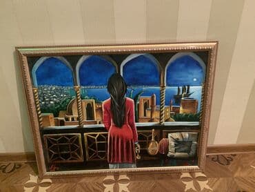 Əlnən çəkilmiş möhtəşəm rəsim əsəri