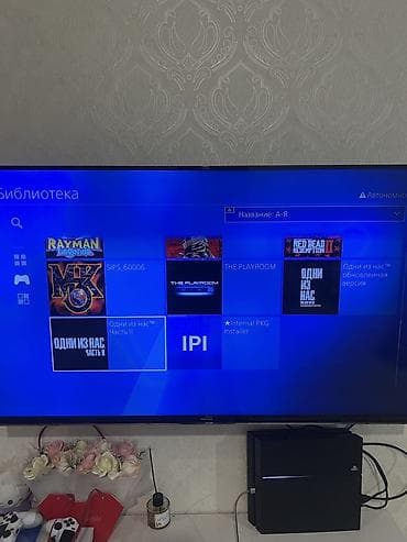 video pleyer: Sony playstation 4 1TB Konsol evde isledilib. Yaxsi baxilib. Ideal — 8