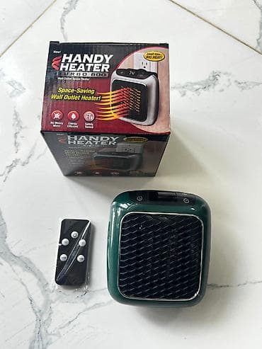raf buxar utusu: Handy Heater Turbo 800 – divar rozetkasına qoşulan mini elektrik — 4