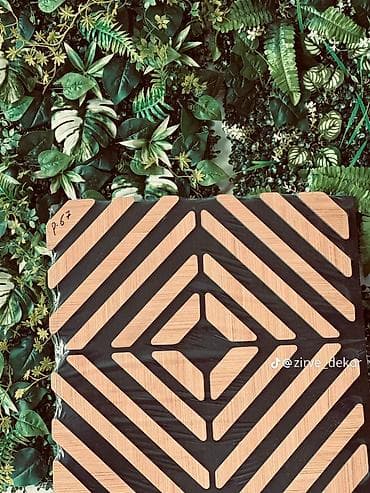 panel dekor: Dekorativ MDF 50"50yə dekorlar - Tətbiq sahəsi: qonaq otağı, yataq — 4