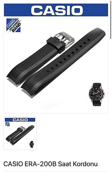CASIO ERA-200B Saat Kordonu cox modele uygundur ERA-200B * ERA-300B *