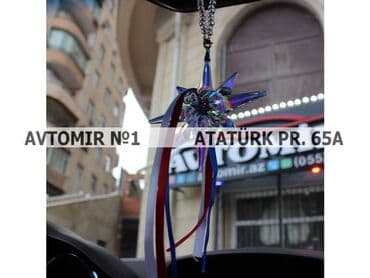 qubada ucuz avtomabiller: "swarovski" asılqan bundan başqa hər növ avtomobi̇l aksessuarlarinin — 1