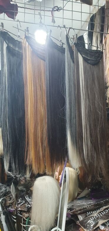 sac rəngi: Parik, Süni — 2