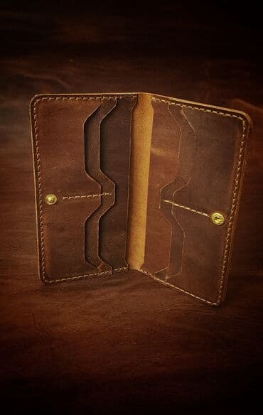 balaca qadın pul kisəsi: Pulqabı, Təbii dəri, Yeni — 13