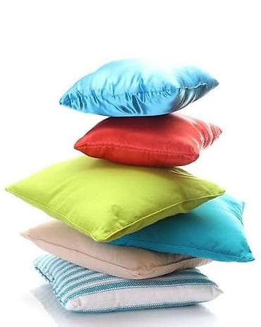 stul ustu: Dekorativ yastıq üzlükləri və doldurması - Forma: kvadrat - İstifadə — 3