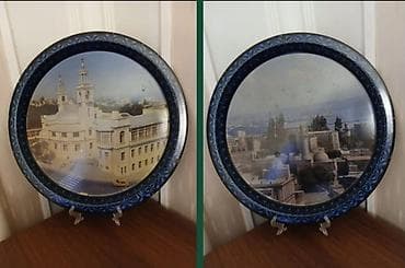 Restoran mebeli: 4,едед,бирликде. СССР.БАКУ.1976г. Ицеришехер. Поднос,декоративный — 1