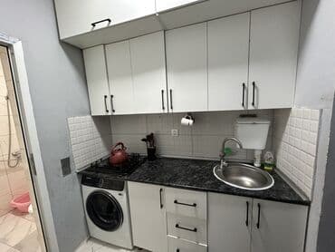 аренда дома на длительный срок: 1 otaqlı mənzil – səliqəli plan və hazır mətbəx - Otaq: 1 geniş zal - — 3