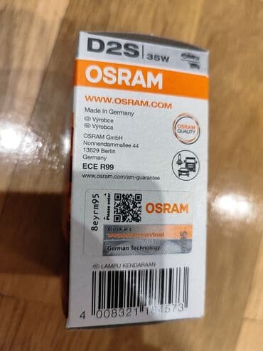 Digər avtoelektronika: OSRAM D2S. Tam orginal Osram lampaları satılır. Cütü 120 AZN alınıb — 3