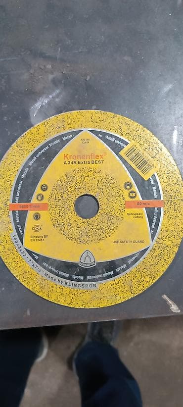 bağ alətləri: UniFlex və Klingspor kəsici diskleri – daş və metal üçün Məhsul — 3