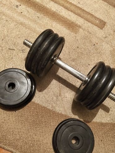 Tənzimlənən dambıl dəsti - Metal, yivli gövdə və sürüşməyə qarşı